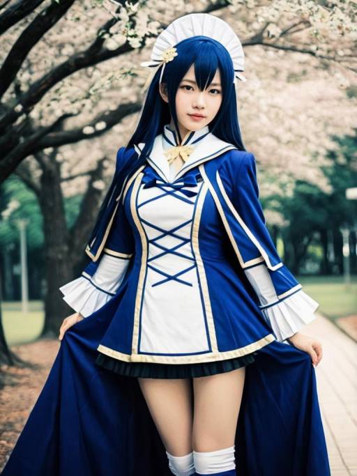 Realistic Yukino Agria Cosplay Photo