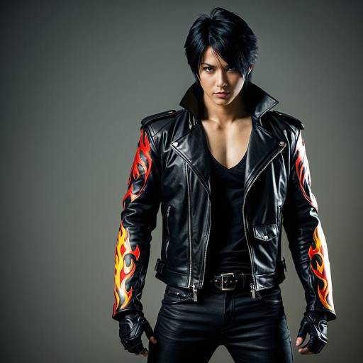 Sleek Jin Kazama Cosplay Costume Design