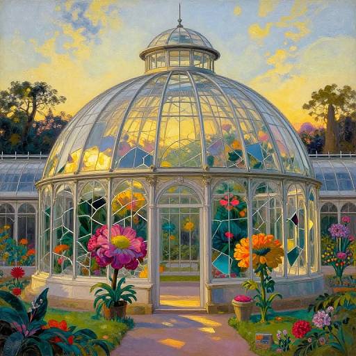 Victorian Quantum Arboretum at Golden Hour