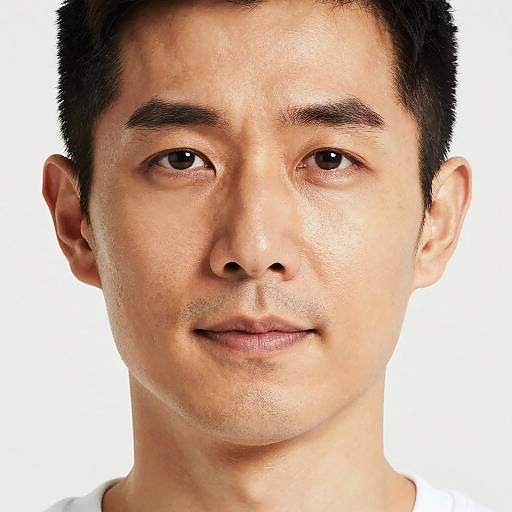 Sharp Jawline Middle-Aged Man Edit