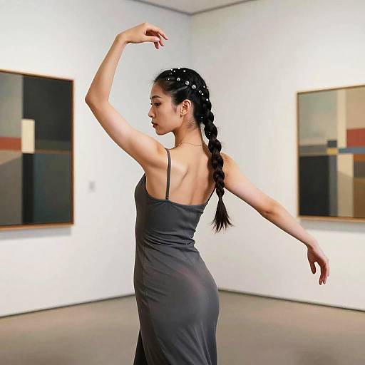 Bubble Braid Dancer in Gallery