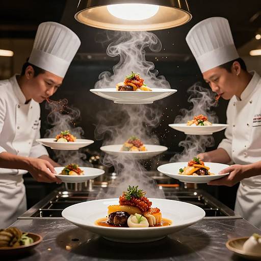 Invisible Chefs Craft Floating Meals