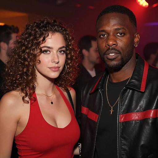 Night Out in a Vibrant Club Scene