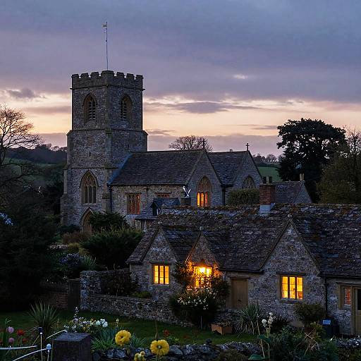 Emmerdale Evening Countryside Scene