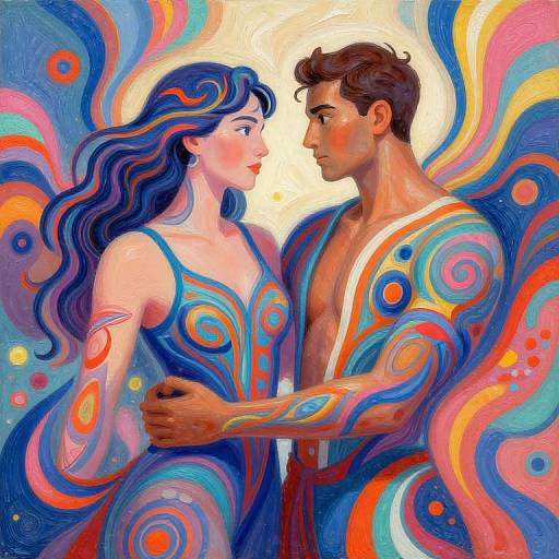 Colorful Expressive Gay Digital Art