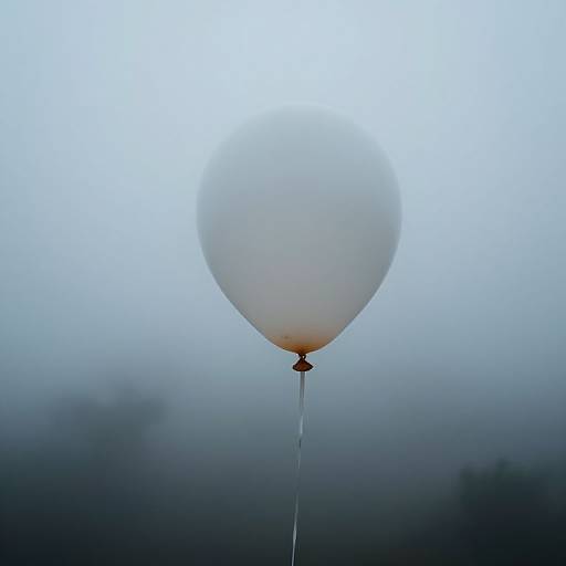 Eerie Floating Balloons with Innards