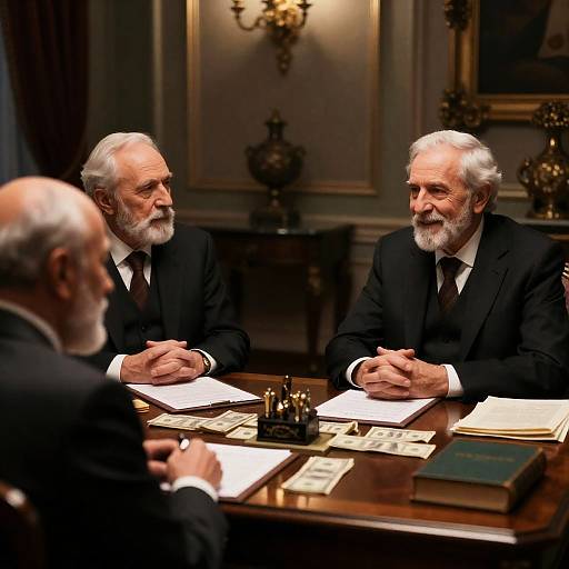 Gathering of Wise Elderly Gentlemen