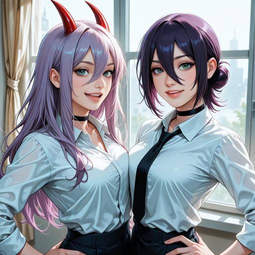 Charming Demon Girls with Unique Features