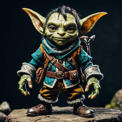 Lanky Goblin Adventurer Character