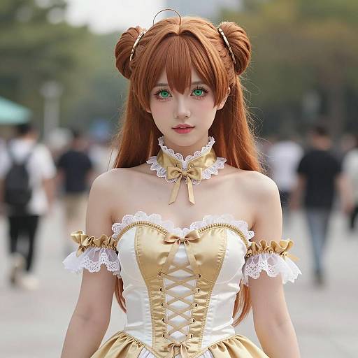 Anime Character Cosplay Portrait