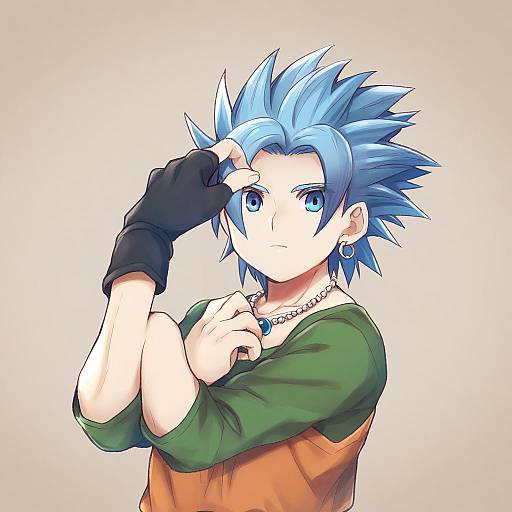 Illustration of Camus (dq11), dragon quest in the style of Tachitsu teto