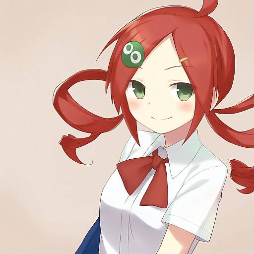 Illustration of Andou ringo, puyopuyo in the style of Cccpo