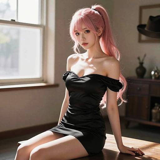 Ultra-Detailed Portrait of Elegant Lady