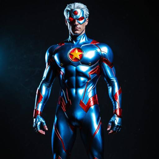 Epic Captain Atom Cosplay Outfit Showcase