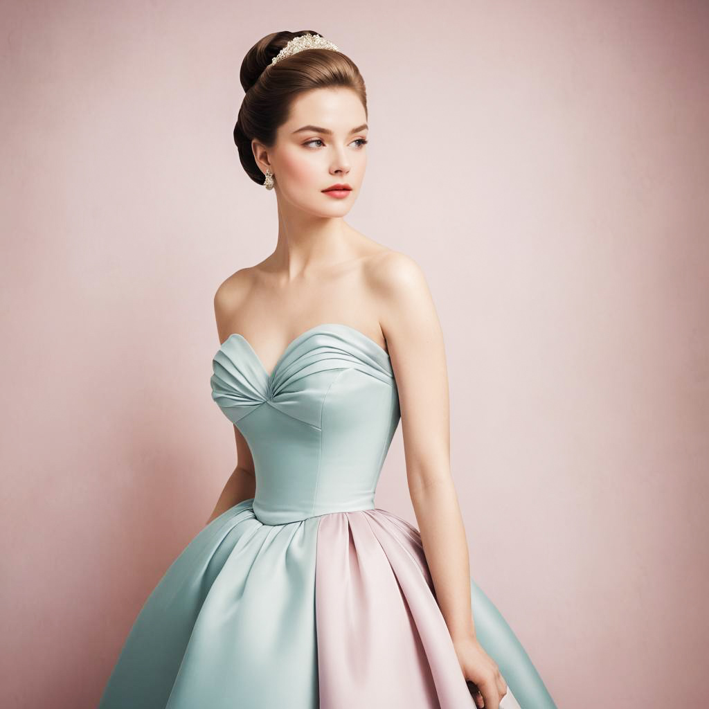 Elegant Aristocrat in Pastel Elegance