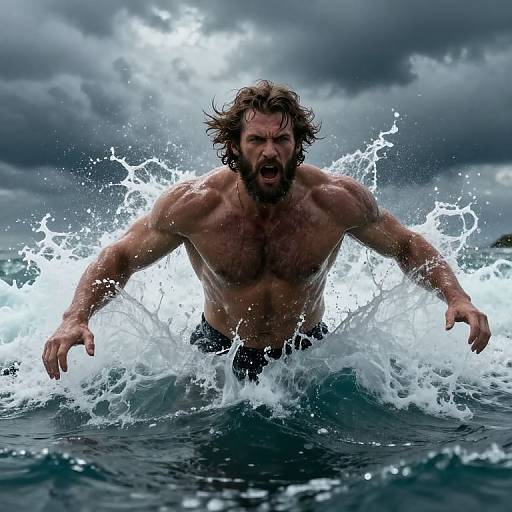 Jimbe's Heroic Sea Emergence