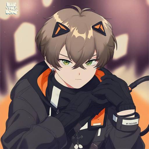 Illustration of Alban knox, nijisanji in the style of Bluethebone