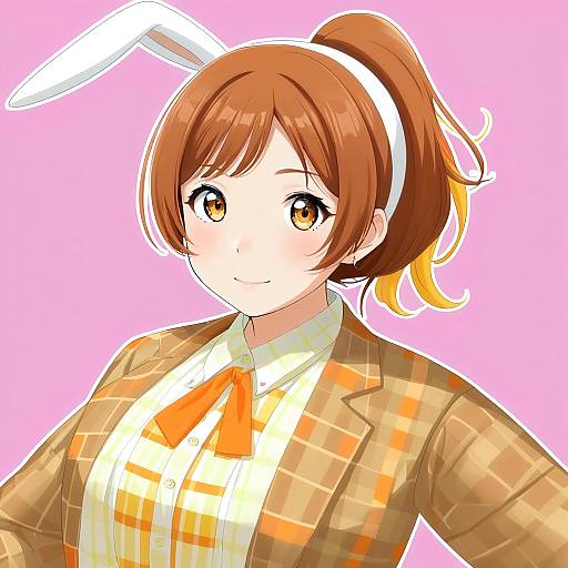 Illustration of Abe nana, idolmaster in the style of Urin