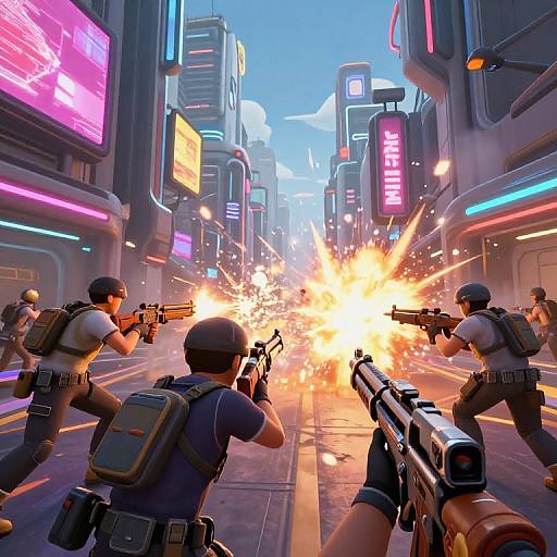 Stylized 3D Online Battle Simulator