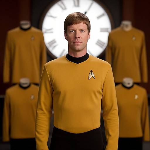 Star Trek Man in Yellow Uniform