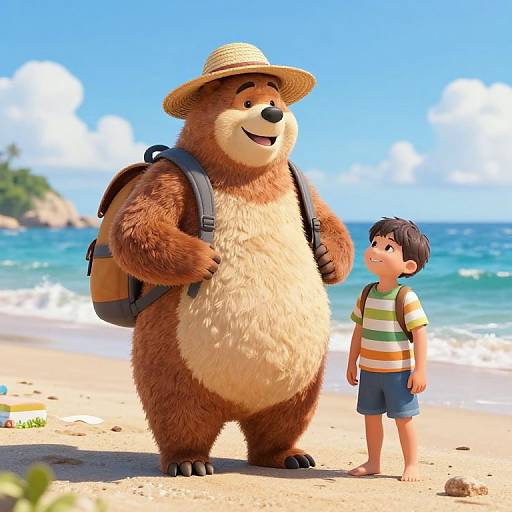 Yogi Bear Summer Beach Adventure