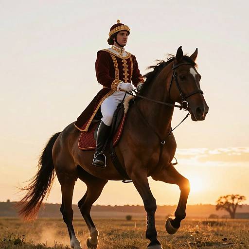 Regal Rider Mastering Spirited Horse