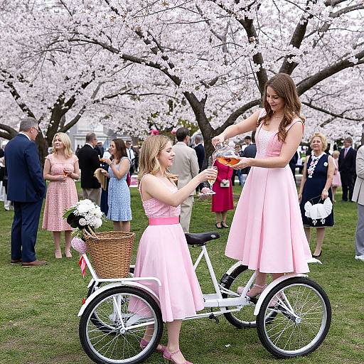 Cherry Blossom Pink Tie Party Celebration