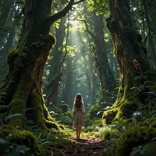 Inez in Enchanted Forest Adventure