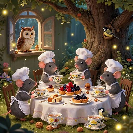 Magical Mouse Bakery Tea Party