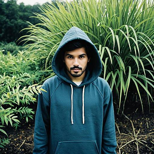 Earth Day Themed Solo Male Portrait