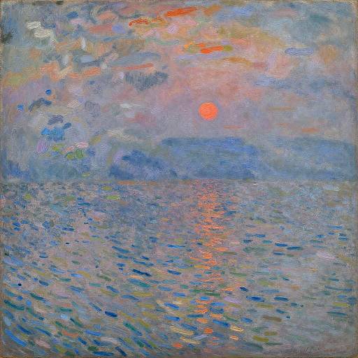 Monet's Impression Sunrise Masterpiece