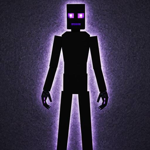 Minecraft Enderman Costume Cosplay Design
