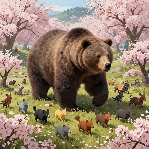 Undead Bear and Forest Horde