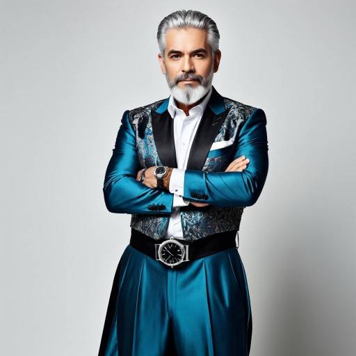 Elegant Portrait of a Stern Man