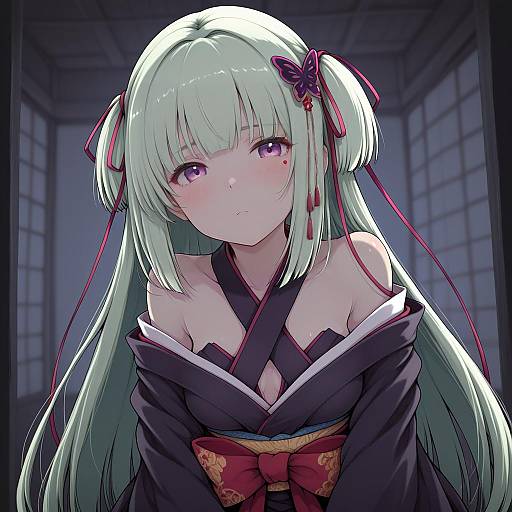 Illustration of Murasame (senren), senren banka in the style of Ina (gokihoihoi)