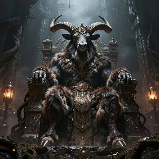 Aurochs Lord in Foggy Swamp Fortress