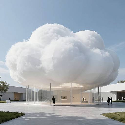 Retrofuturistic Minimalist Parametric Gallery