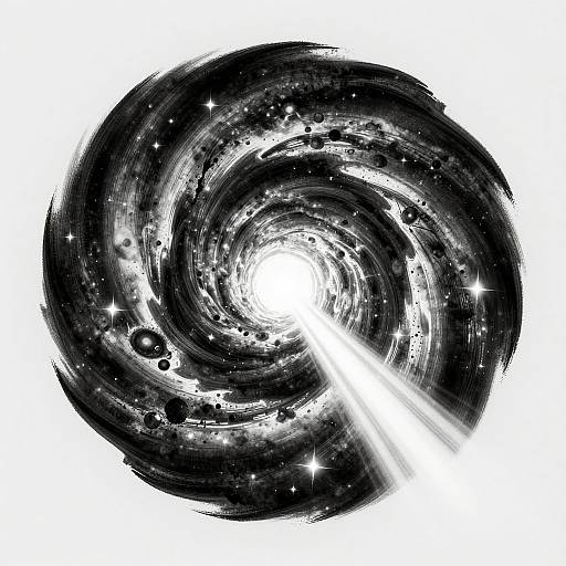 Dynamic Black Hole Cosmic Tattoo