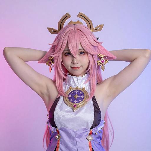 Fantasy Cosplay Portrait with Crown