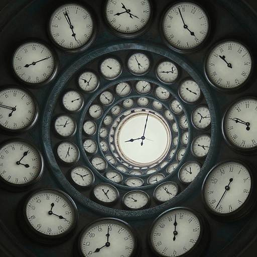 Enigmatic Spiral of Clocks