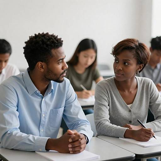 Engaged Students in Classroom Discussion