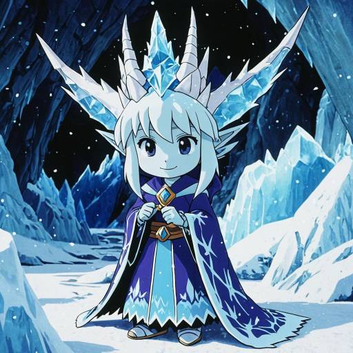 Eira the Ice Witch in Glacier Cave