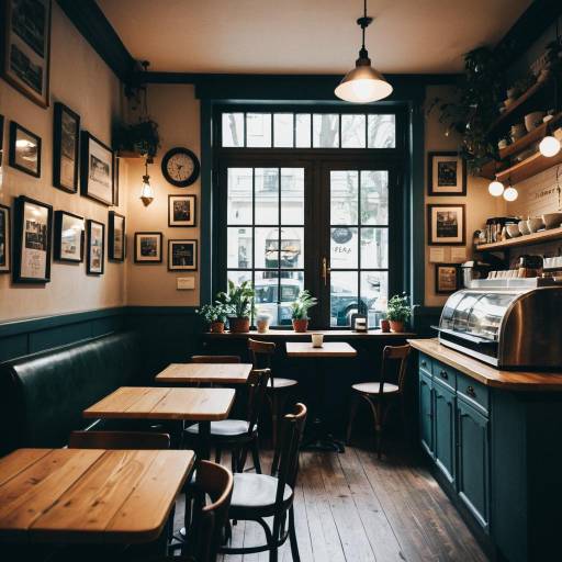Charming and Cozy Cafe Ambiance