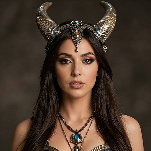 Hades Goddess Costume Close-Up