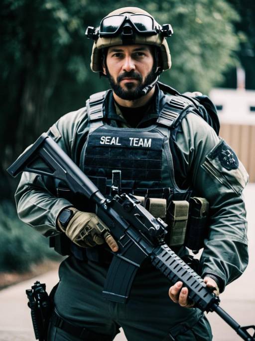 Cinematic Seal Team Six Cosplay Photography
