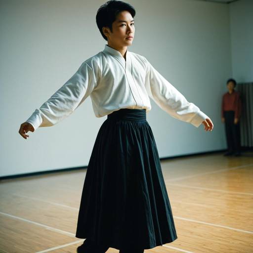 Man in Traditional Praise Dance Attire