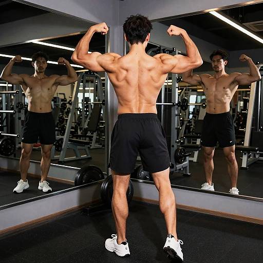 Gym Camel Flexing Muscles Motivational