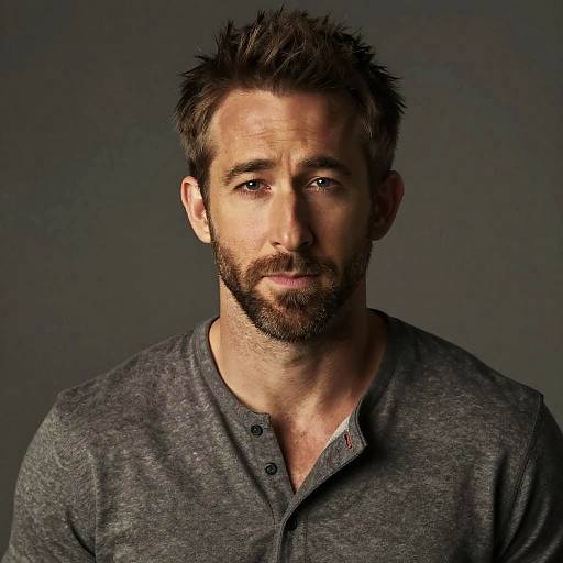 Ryan Reynolds Artistic Nude Portrait