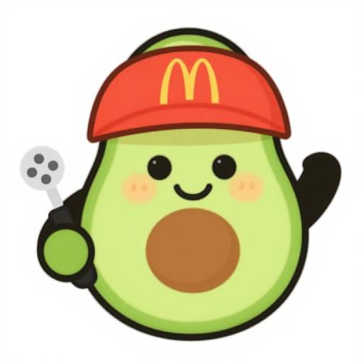 Happy Avocado Gamer Avatar