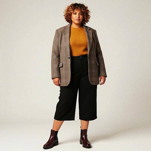 Curvy Plus-Size Male Fashion Editorial